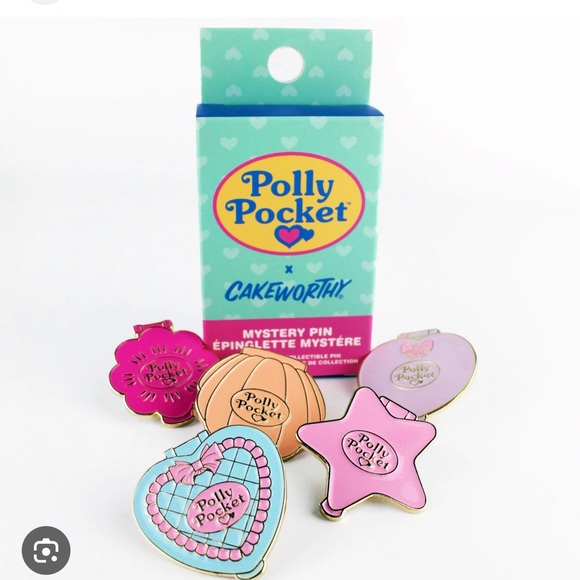 Unboxed - Polly Pocket Cakeworthy Blind Box Star Pin- collectible - Picture 2 of 2